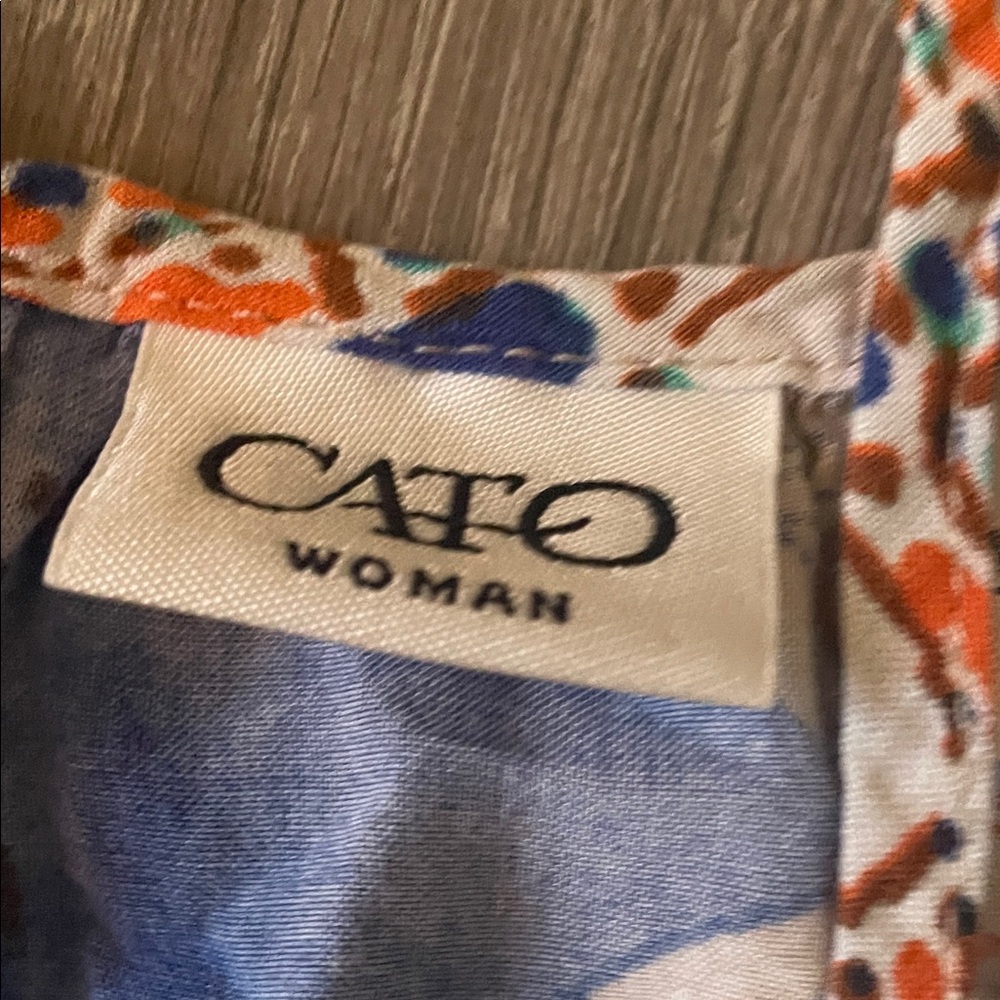 Cato Multicolor Patterned Blouse - image 2